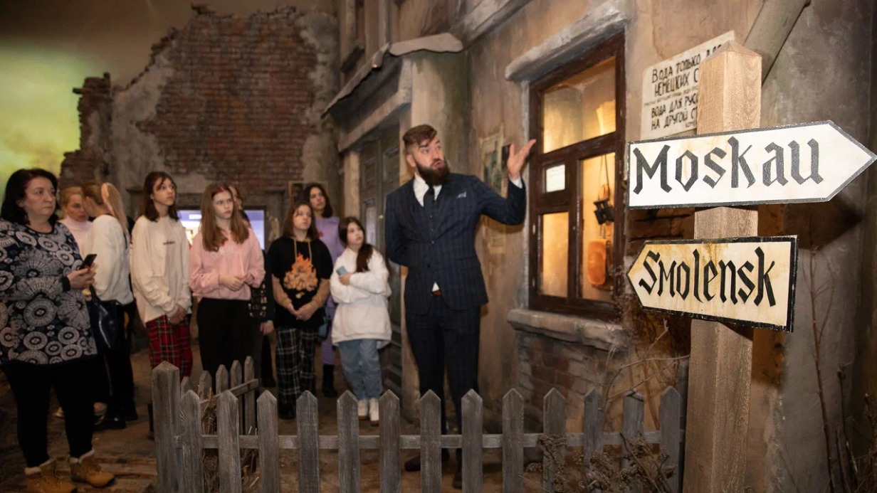 Музей Победы посетили воспитанники ивановского детского дома 