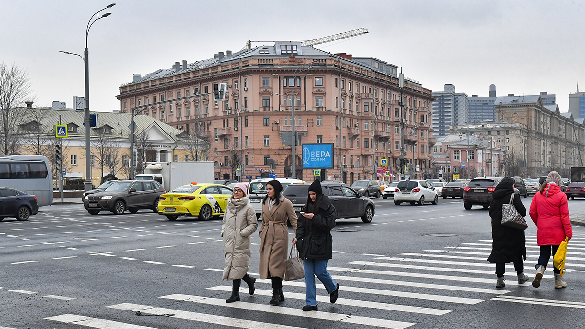 москва в январе