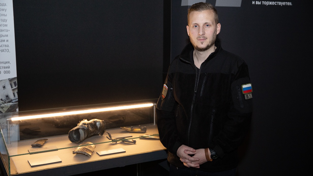 Адриан Боке передал Музею Победы экспонаты для выставки «Обыкновенный NATOцизм»