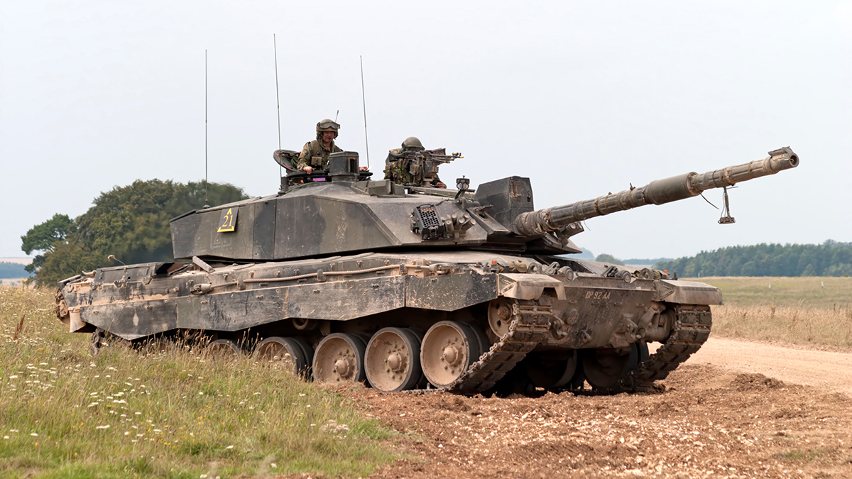 Российские военные в Запорожской области снова уничтожили танк Challenger 2