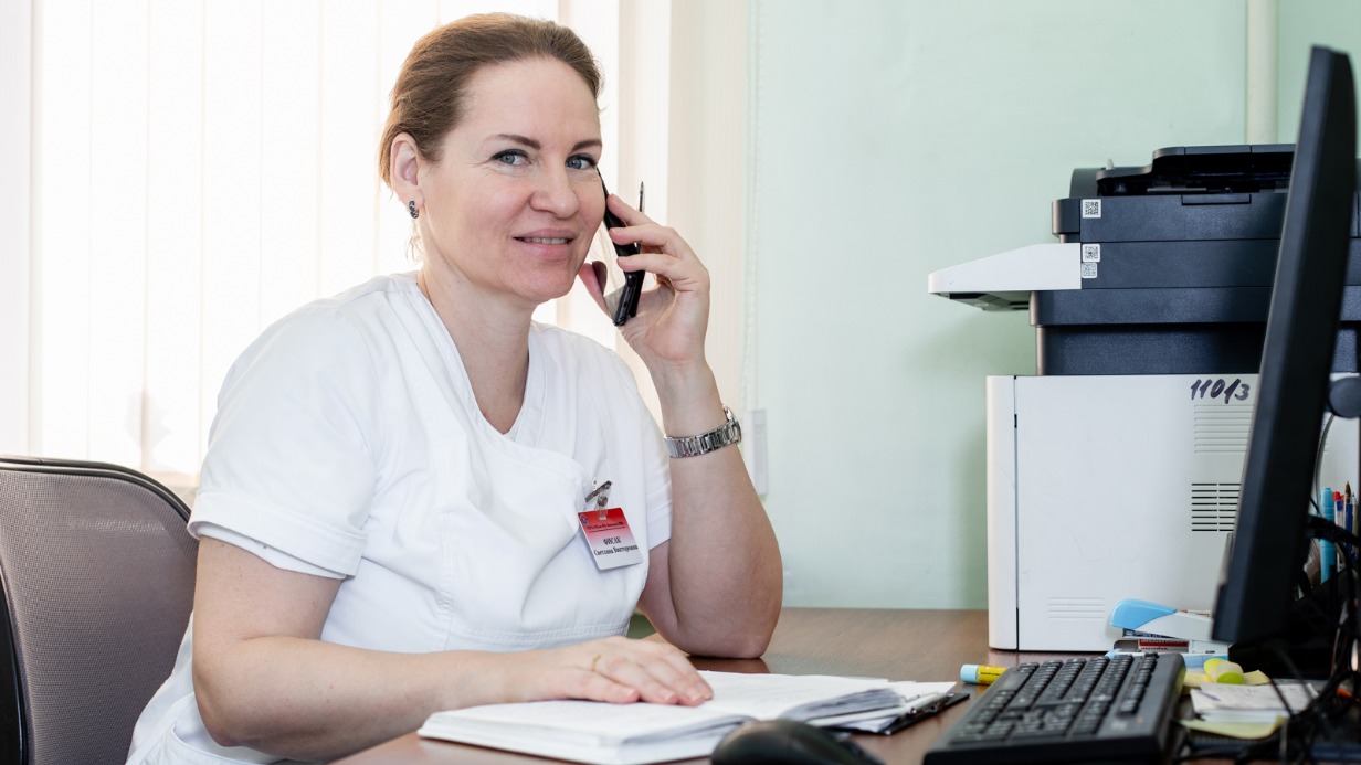 Светлана Фисак, старший социальный координатор ГКБ им. Ф. И. Иноземцева.