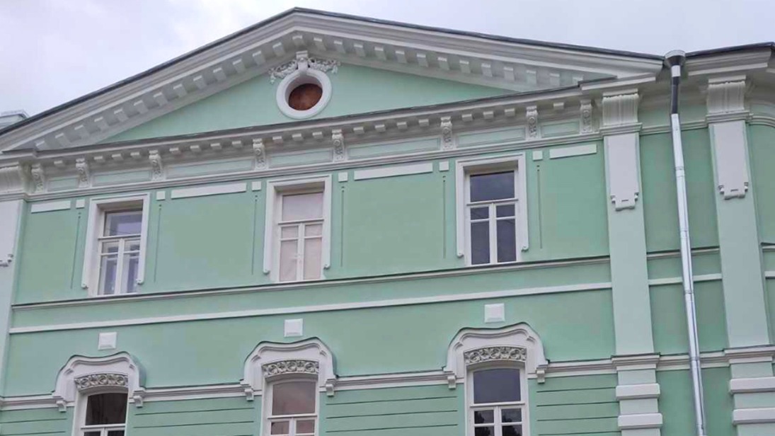 Реставрацию фасадов доходного дома начала XX века завершили в Москве