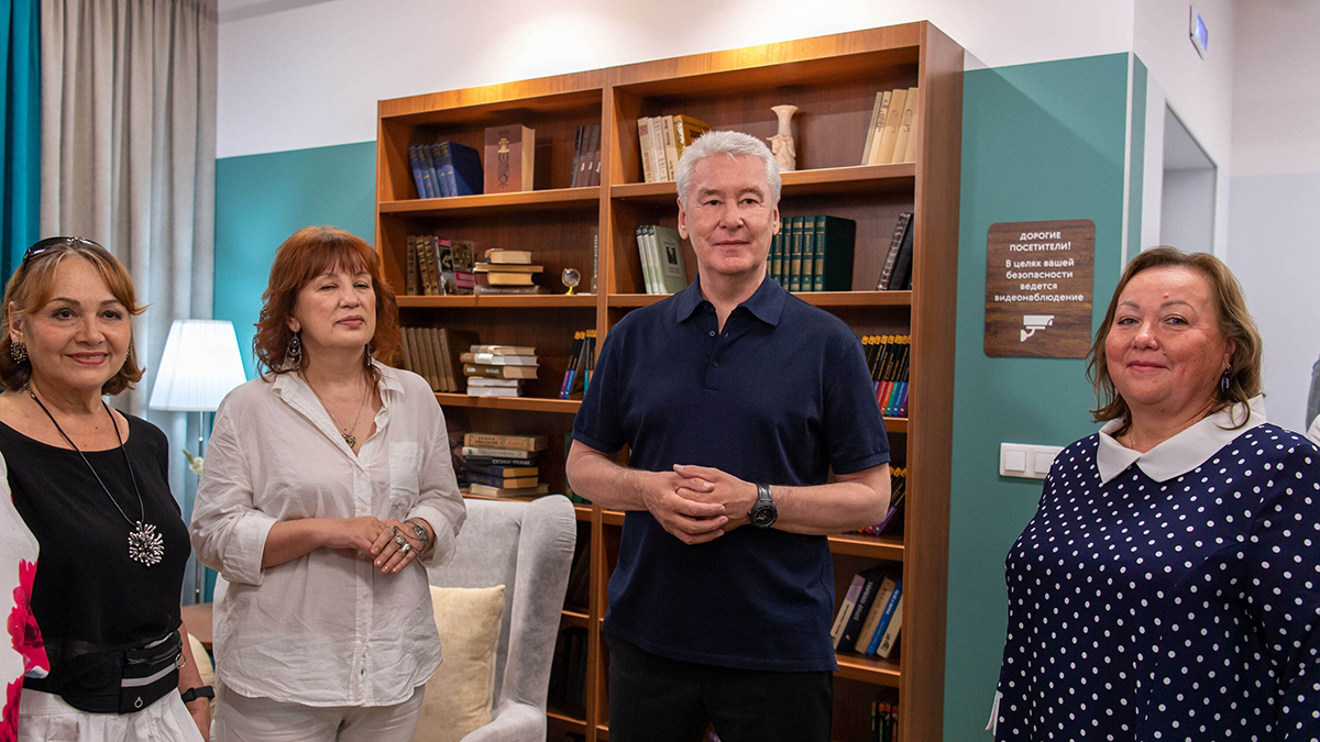 Собянин рассказал о стартовавшем городском проекте «Серебряное наставничество»