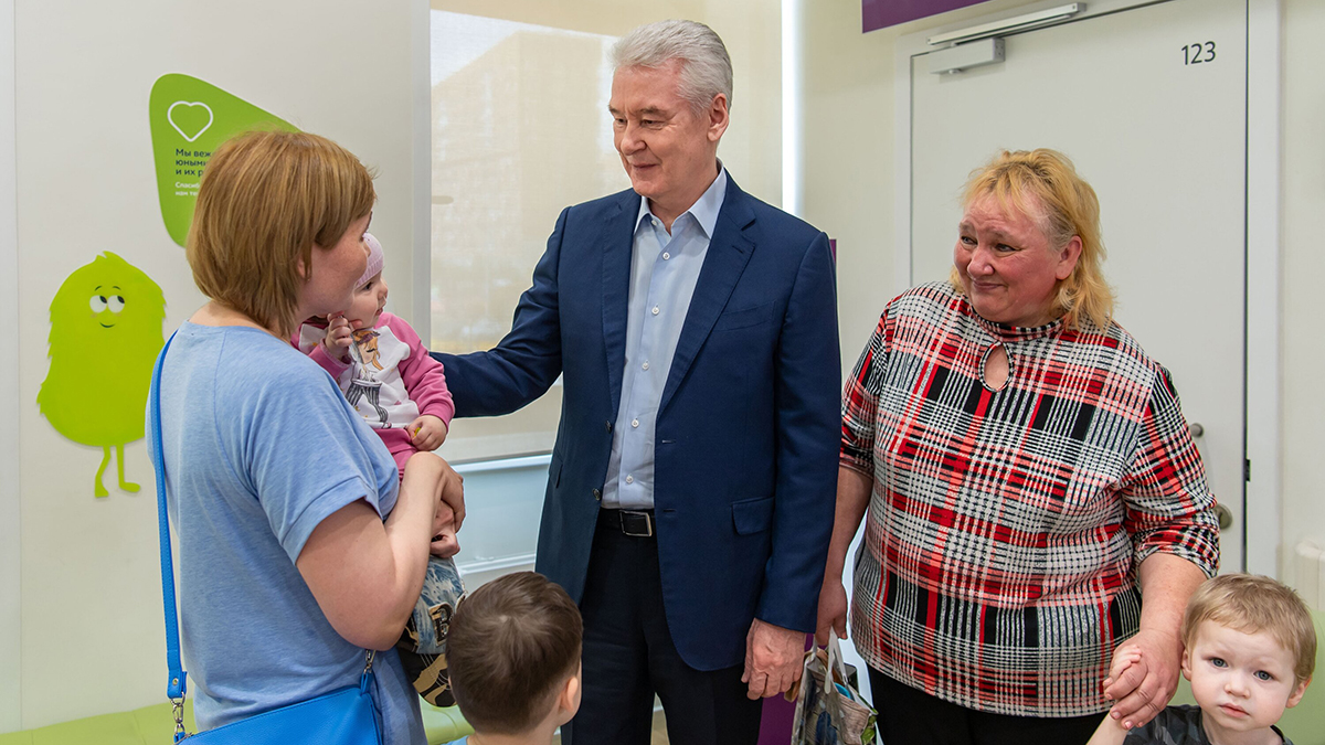 Сергей Собянин рассказал о планах развития детского здравоохранения в столице