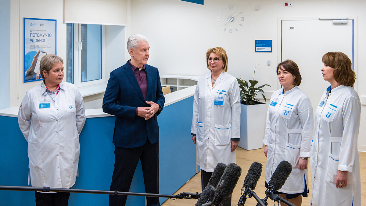 Собянин рассказал, как работает новый стандарт экстренной медицинской помощи