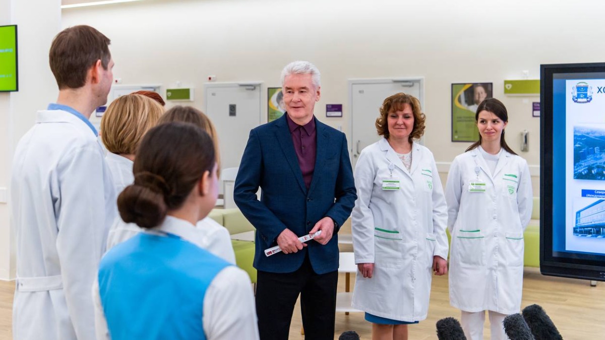 Собянин рассказал о результатах работы программы «Мой район» в районе Ховрино