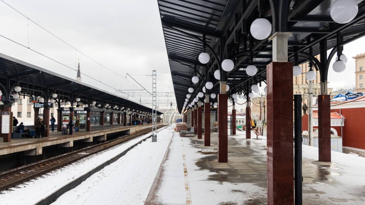 Реконструкция станции «Площадь трех вокзалов» МЦД-2 выполнена на 70 процентов