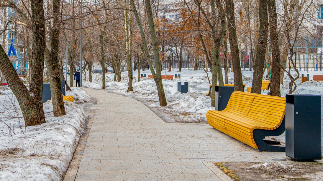 Удобные пешеходные маршруты сделали около станции БКЛ «Воронцовская»