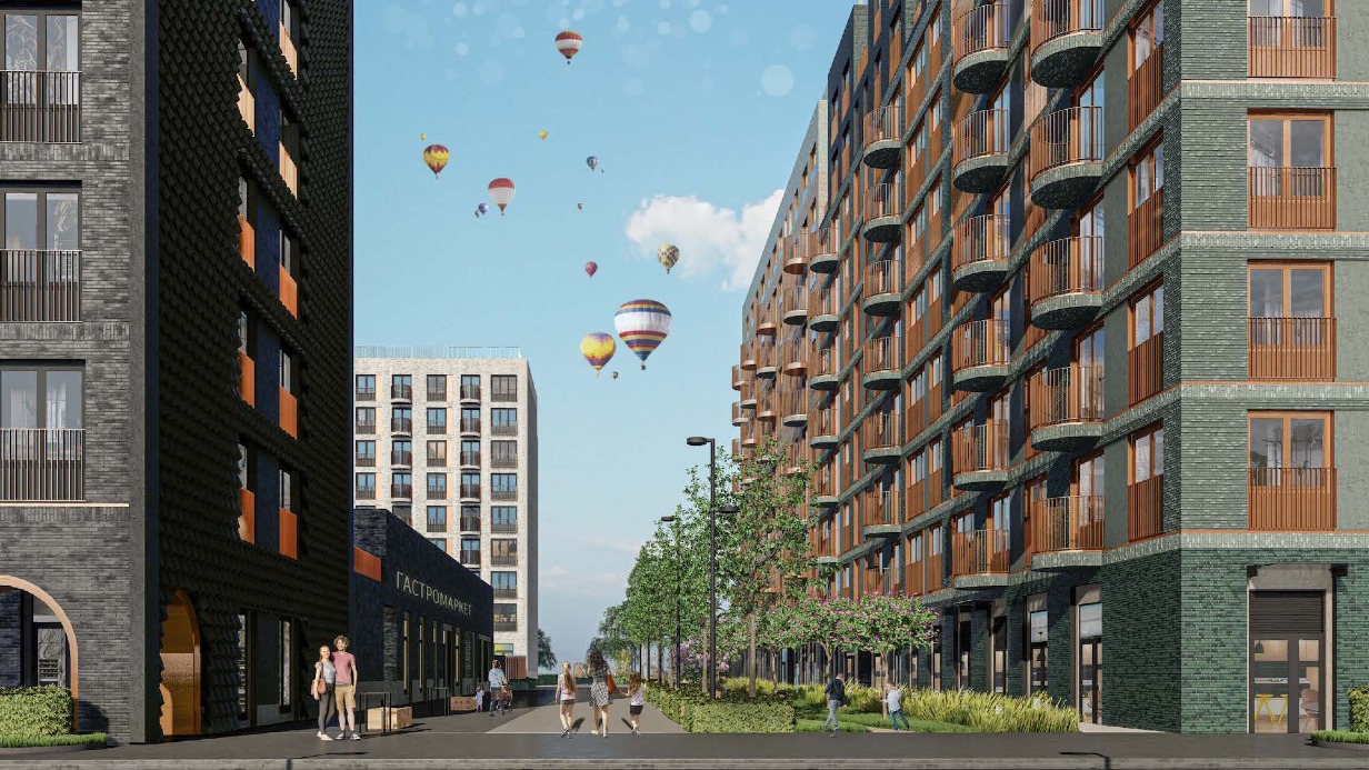 Жилой комплекс в стиле функционализм построят в Новой Москве