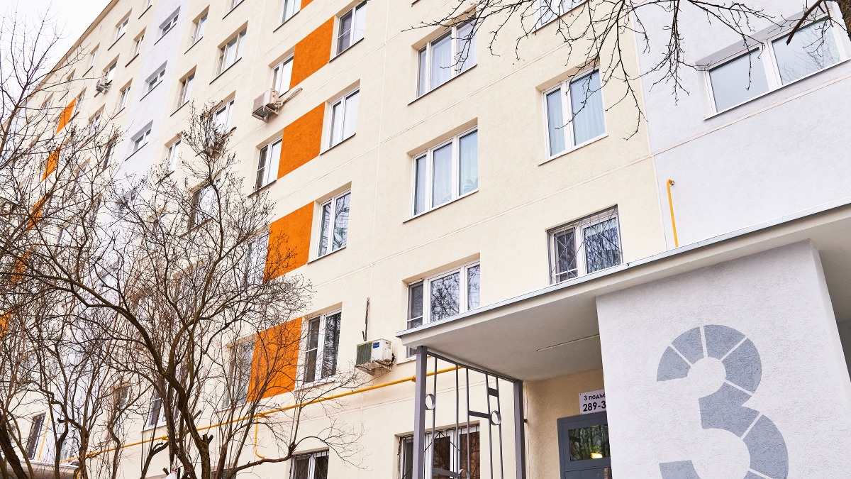 Завершен капремонт дома 1972 года постройки на Пулковской улице
