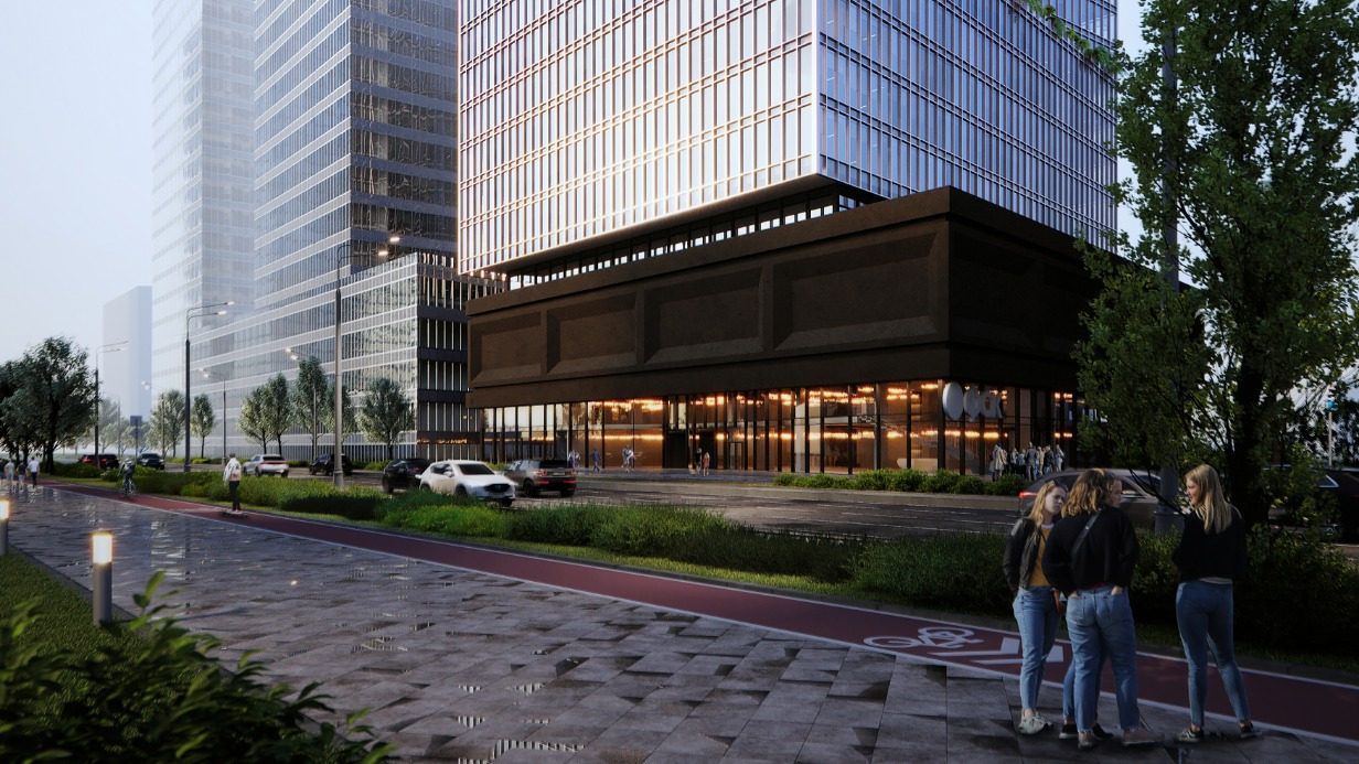 Начато капитальное строительство бизнес-центра на северо-западе Москвы