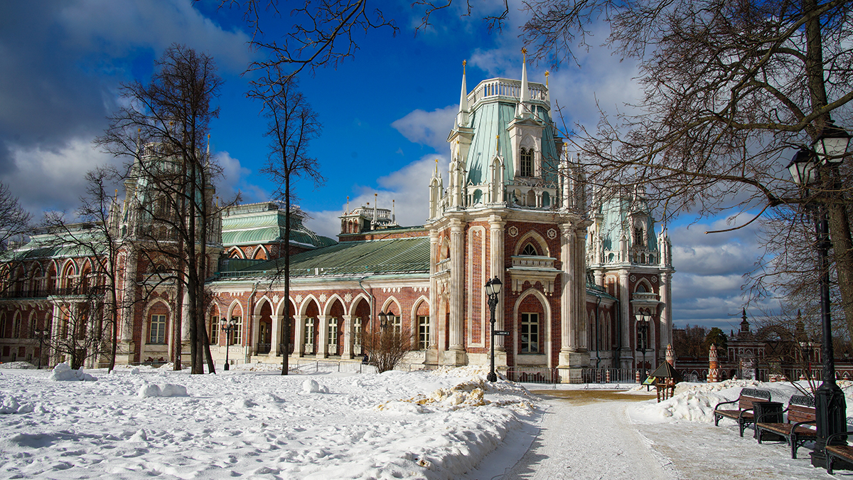 Тележки с прохладительными напитками появятся в музее-заповеднике «Царицыно»