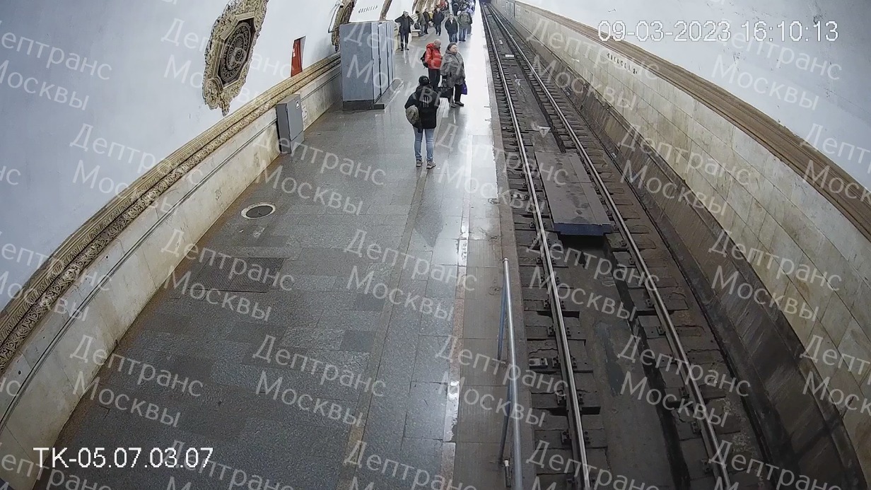 Упавший под поезд на Кольцевой линии метро подросток выжил