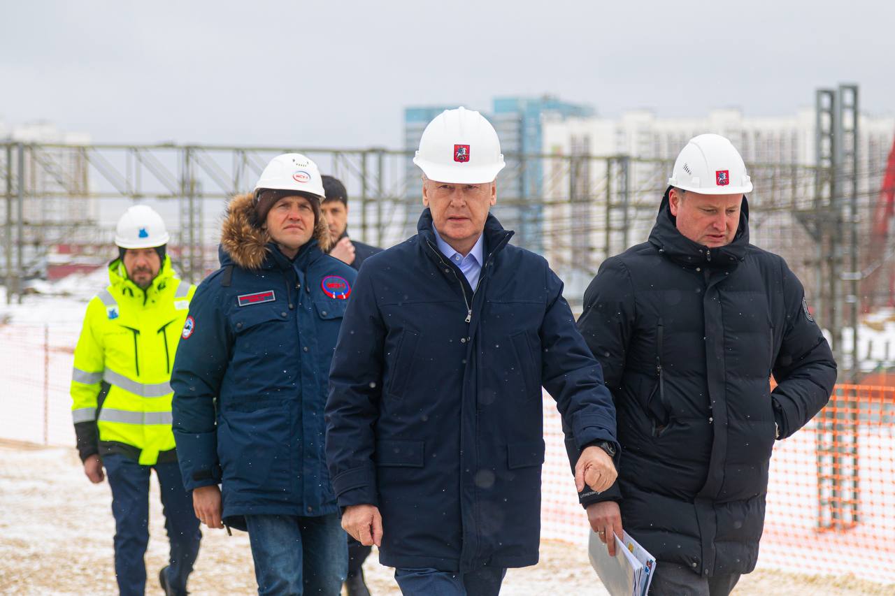 Собянин: Реконструкция Дмитровского путепровода сделает передвижение по городу удобнее для 420 тысяч жителей