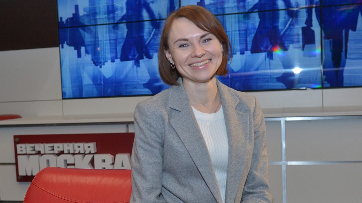 Депутат Госдумы РФ Юлия Оглоблина ответила на вопросы журналистов в студии «Вечерней Москвы»