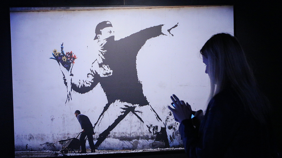 Как на самом деле зовут Бэнкси