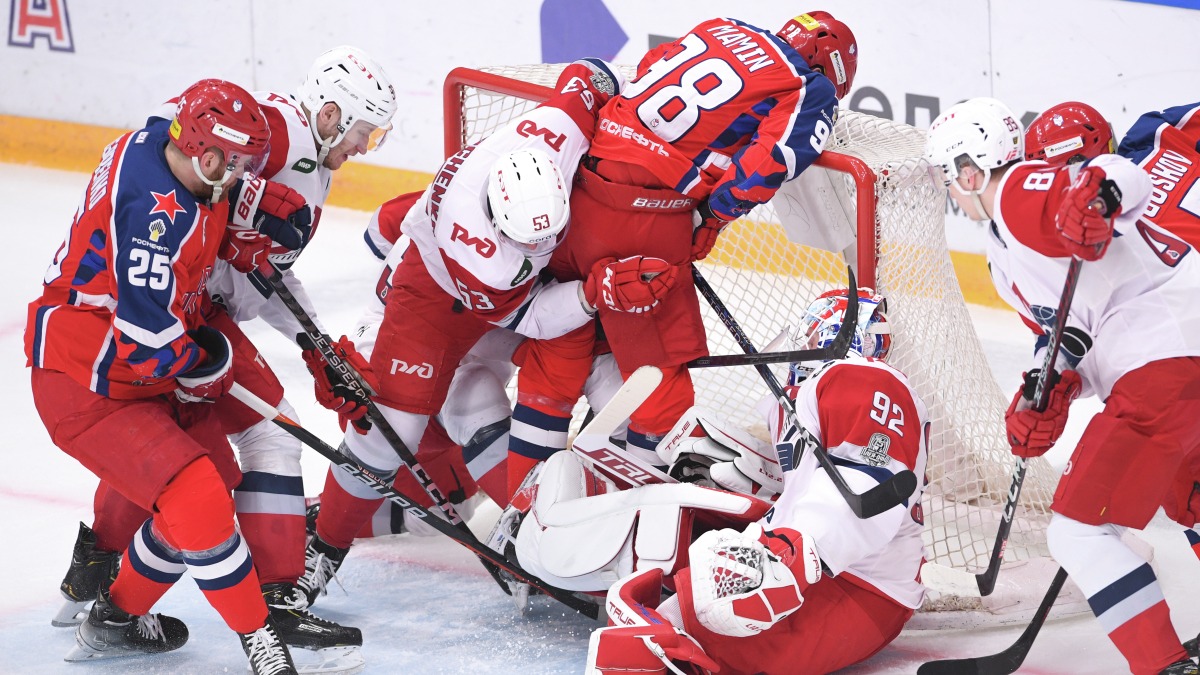 ЦСКА обыграл «Локомотив» в первом матче 1/4 финала Кубка Гагарина