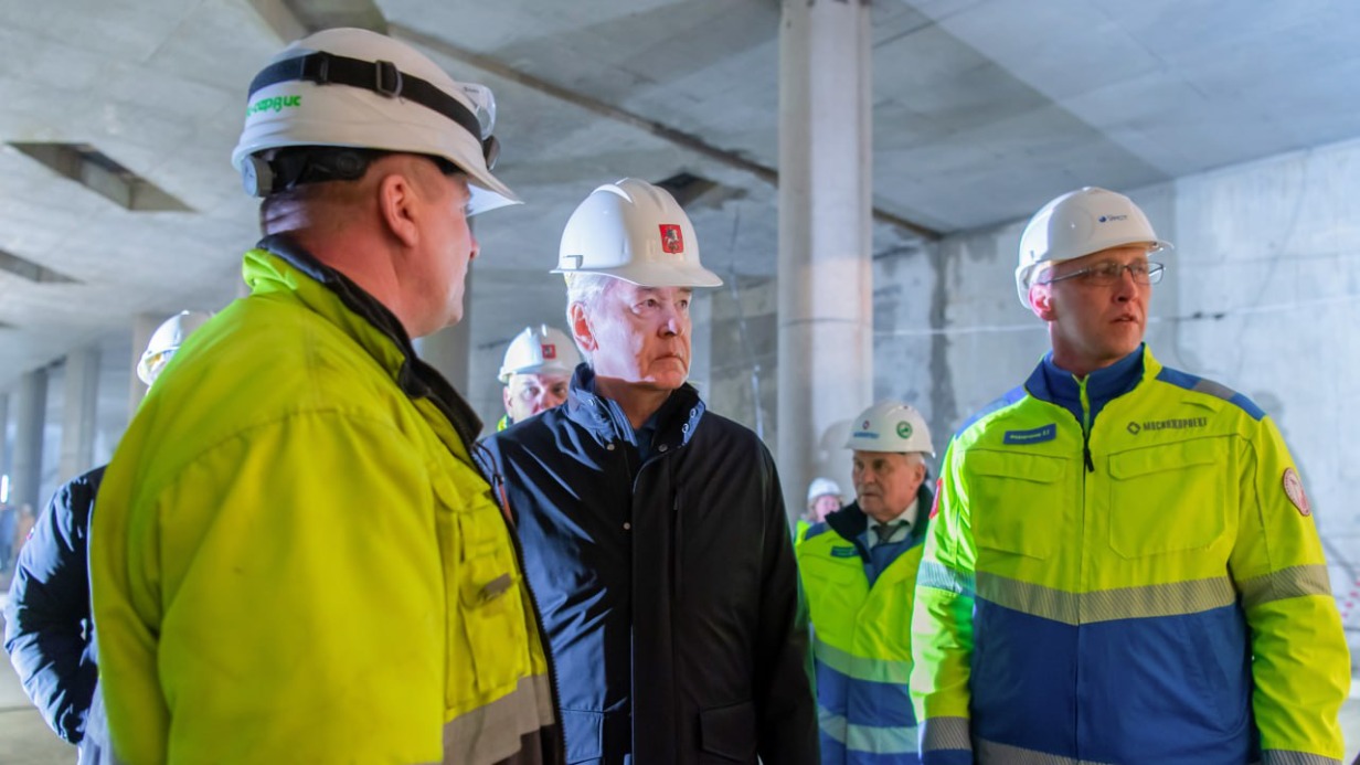 Собянин: Окончание строительства первой очереди Троицкой линии запланировано на 2024 год