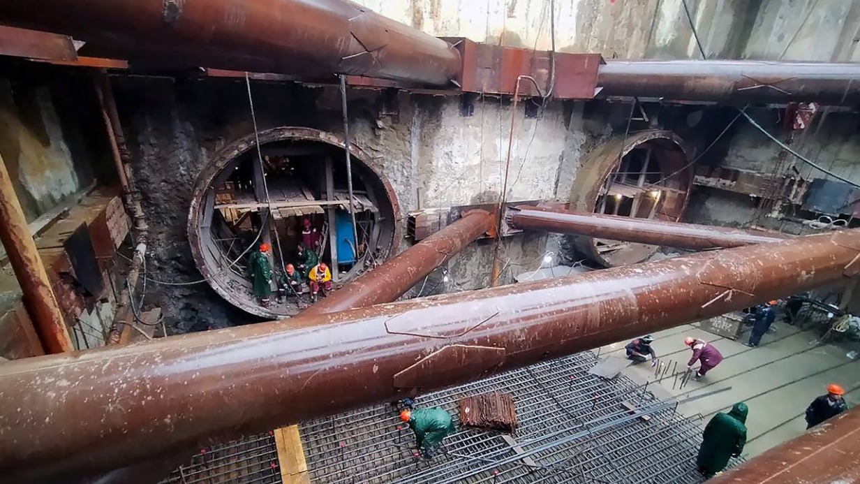 Москвичам рассказали, как продвигаются работы на Замоскворецкой линии метро