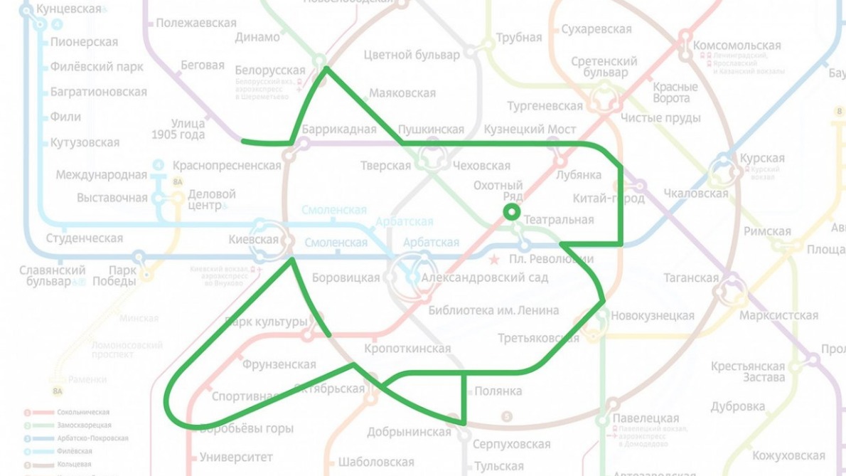 Дизайнеры нашли на схеме силуэты жи- вотных