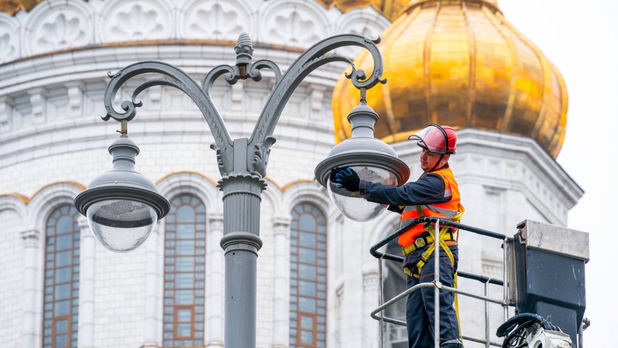 Свыше 500 тысяч элементов наружного освещения промоют в рамках месячника по благоустройству