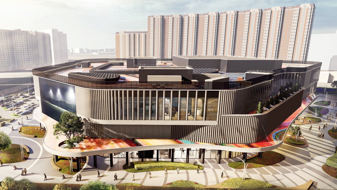 Овчинский: Инвестор приступил к возведению монолитного каркаса торгового центра в Некрасовке