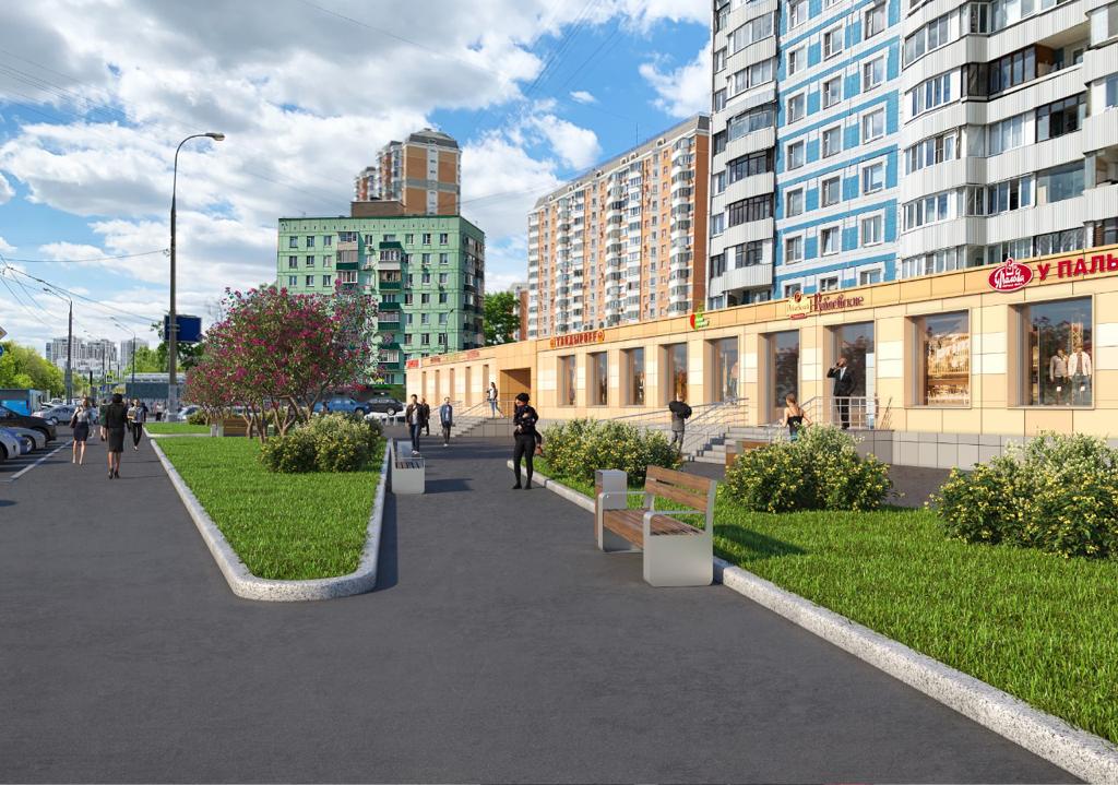 Возле ТПУ «Свиблово» появится современная пешеходная зона