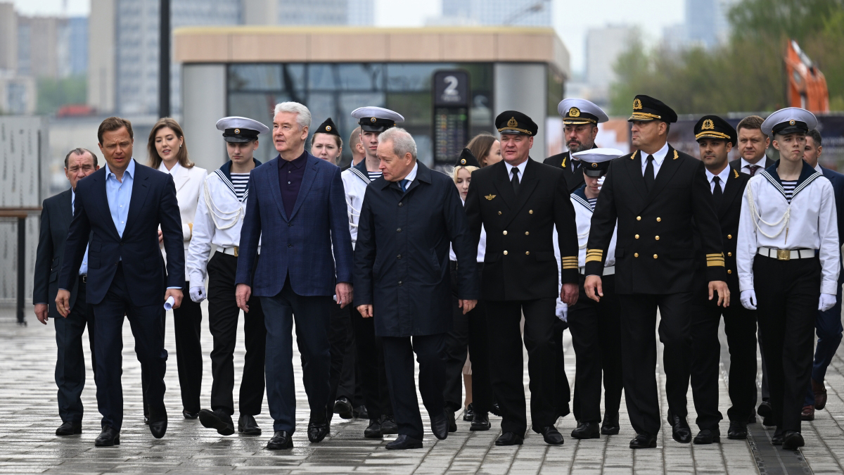 Собянин открыл обновленный Южный речной вокзал