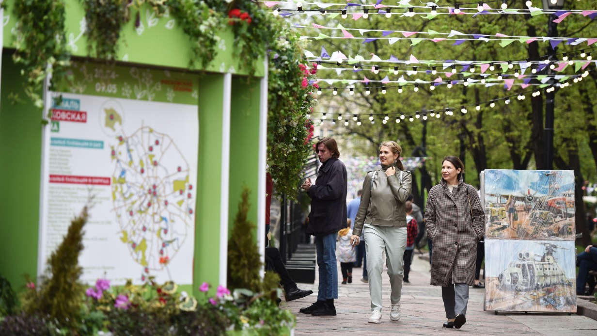 Жителям столицы рассказали о фестивале «Московская весна» на городских бульварах
