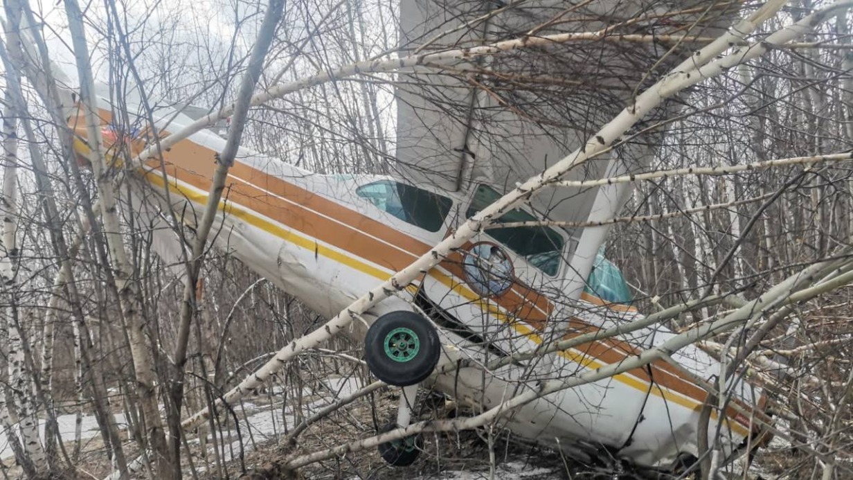 Частный легкомоторный самолет рухнул в Новосибирске