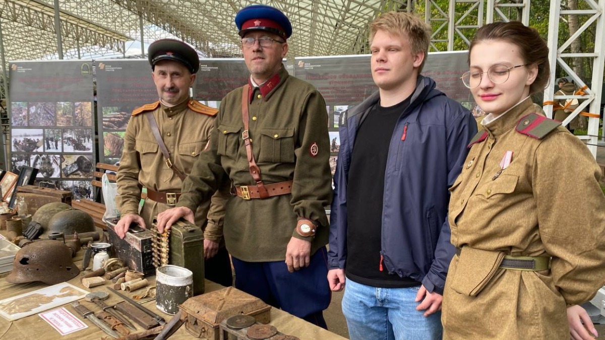 Выставка военных реликвий открылась в музее «Г.О.Р.А.»