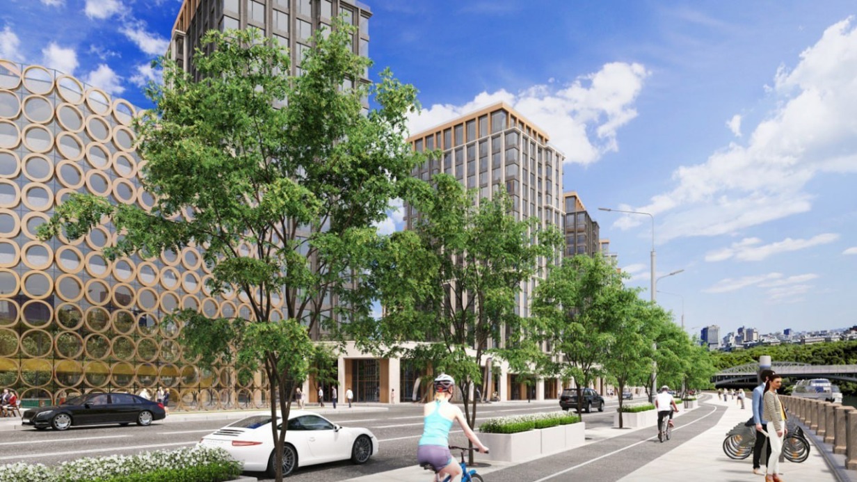 Сергей Собянин: На Лужнецкой набережной появится новое общественное пространство