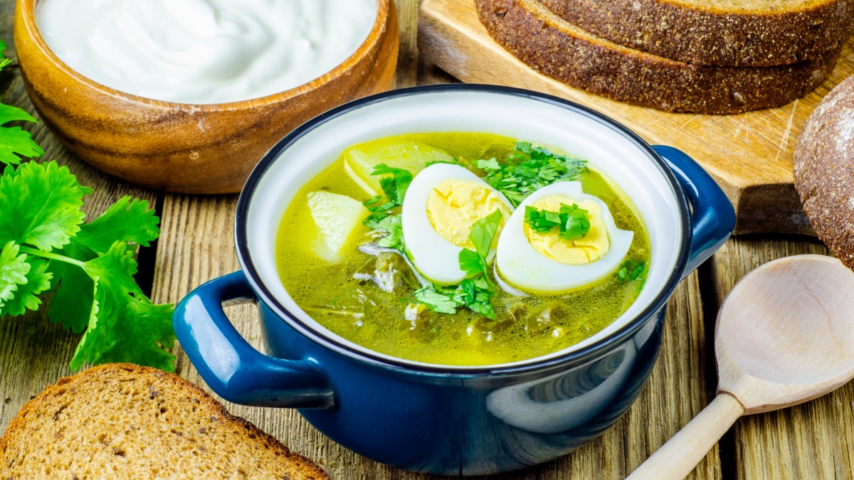 Любимый щавелевый суп