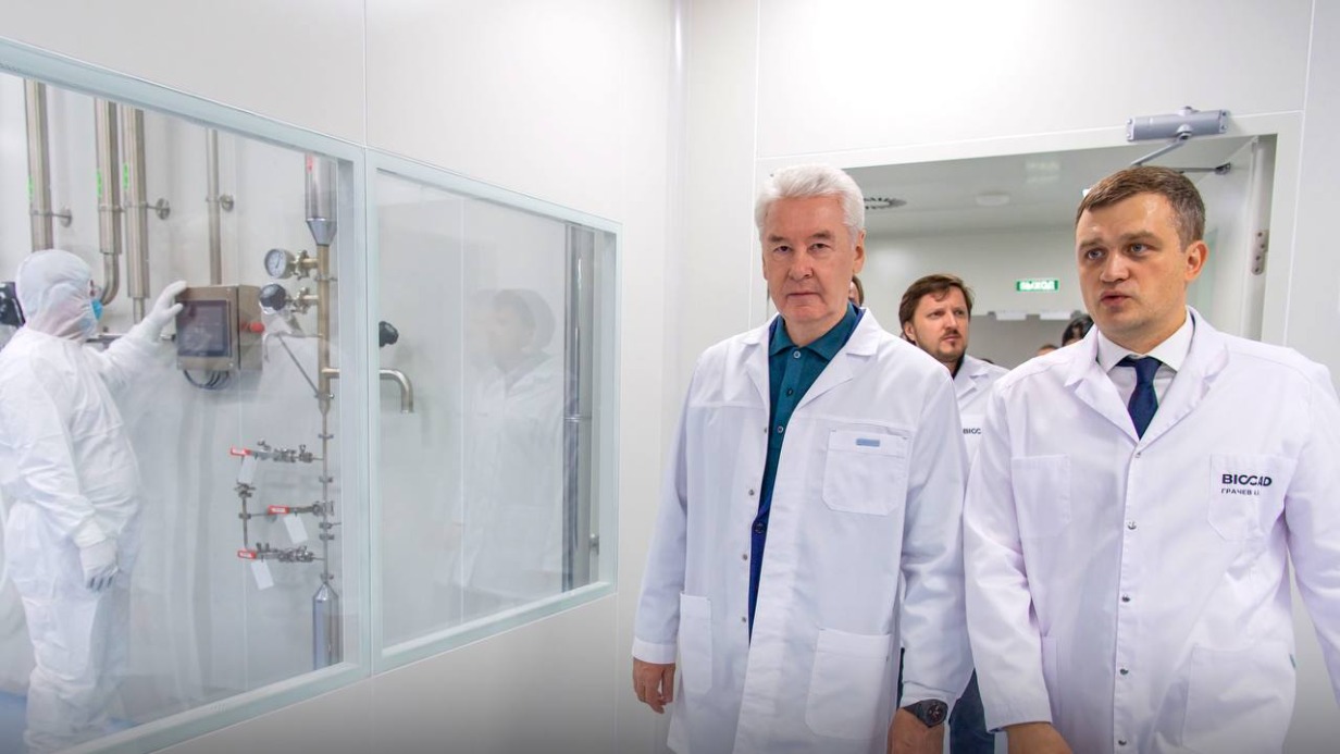 Сергей Собянин: Производство лекарств и медизделий в Москве выросло почти в 1,5 раза