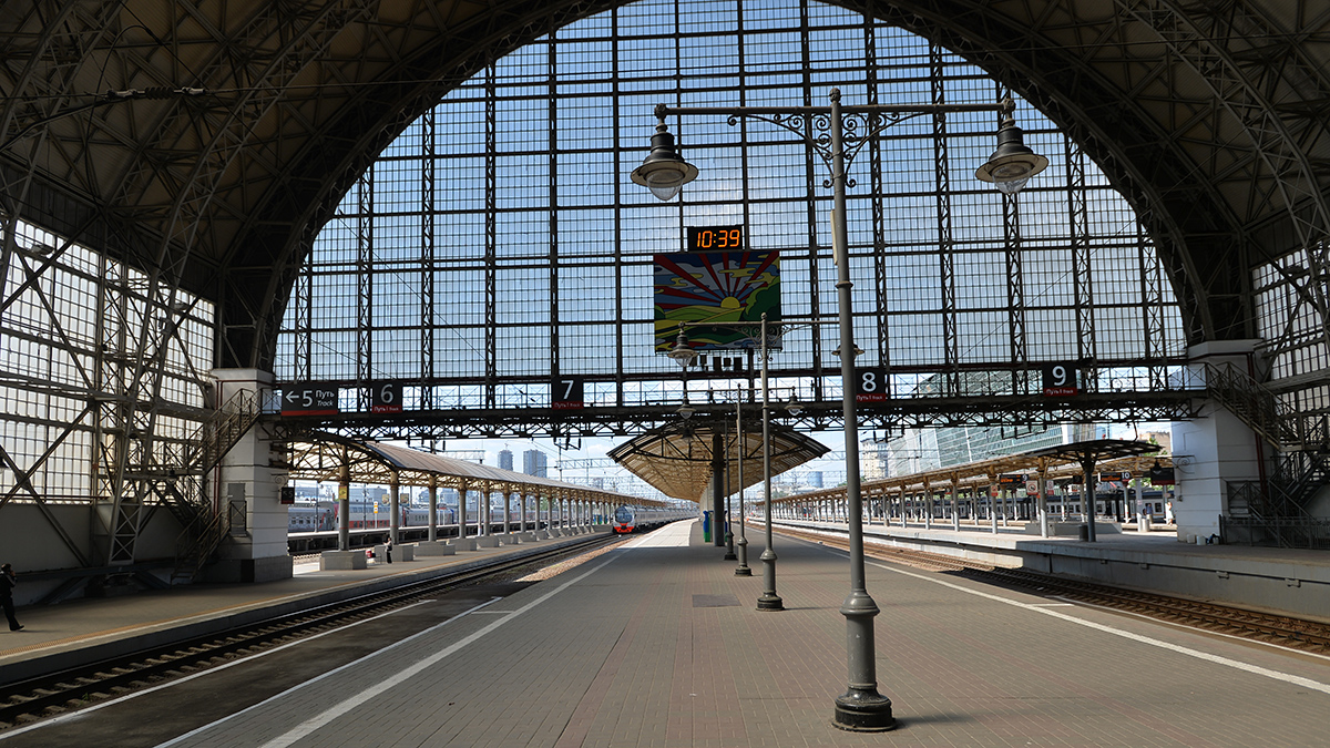 Пассажиров Киевского вокзала эвакуировали