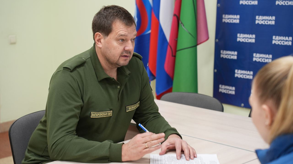 Балицкий выразил надежду на освобождение всего Запорожья в ближайшее время