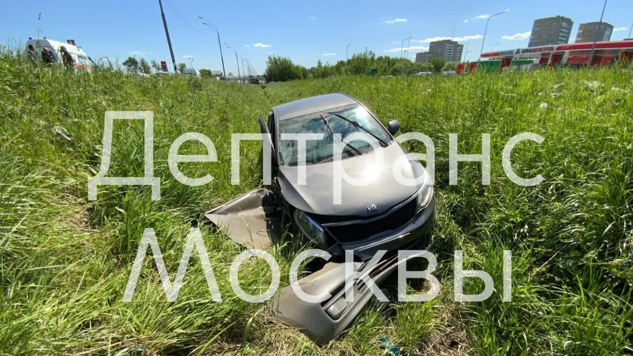 Один человек пострадал в результате ДТП на Ленинградском шоссе