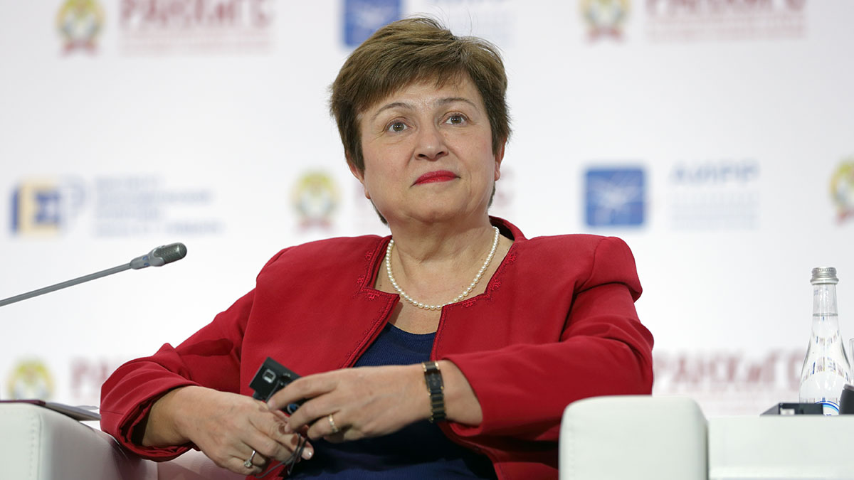 Глава МВФ назвала число месяцев, которое продержится Украина без помощи Запада