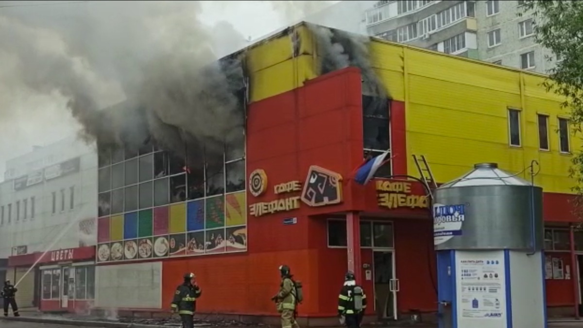 Открытое горение в ТЦ в Орехово-Зуеве ликвидировано