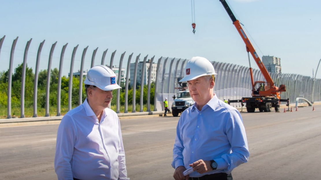 Сергей Собянин назвал сроки завершения строительства южных участков МСД