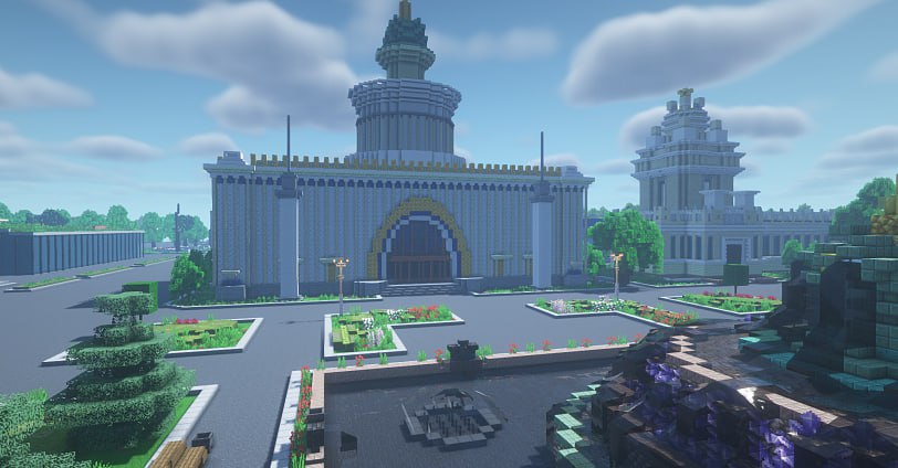 ВДНХ представила цифровую копию своей территории в игре Minecraft