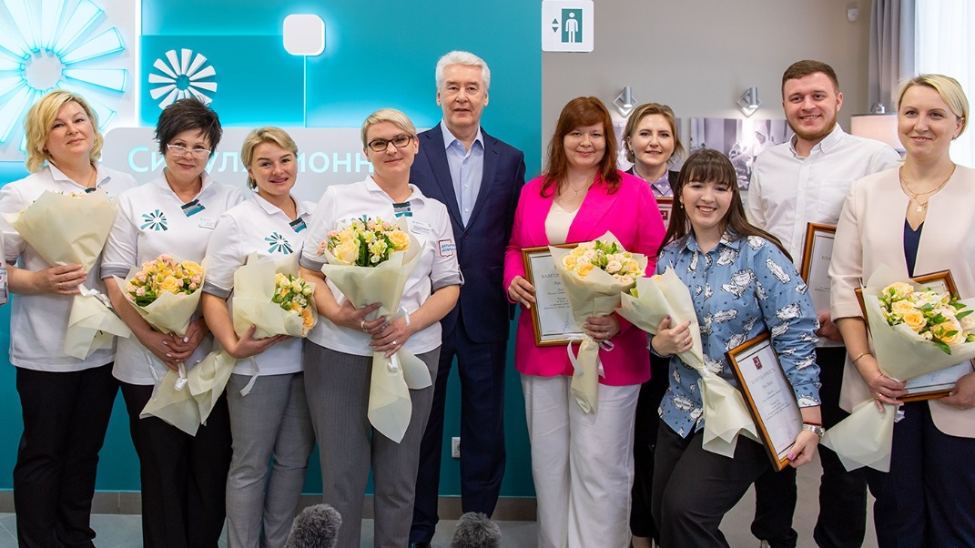 Сергей Собянин открыл симуляционный центр обучения навыкам профессионального ухода для соцработников