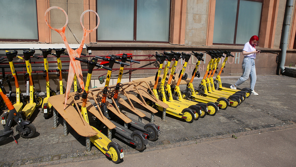 Московские власти могут увеличить число медленных зон для электросамокатов