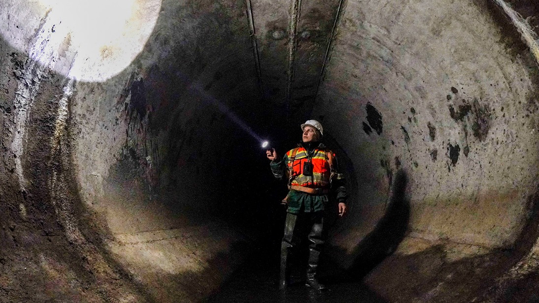 Реконструкция крупнейшего сооружения системы канализации Москвы завершится до конца года