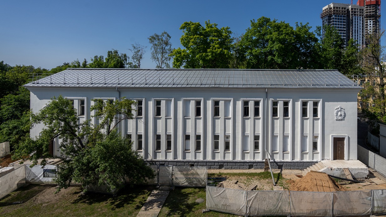 Ремонт Дома связи начался на ВДНХ