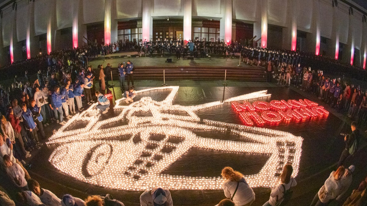 Акция «Свеча памяти» пройдет у стен Музея Победы