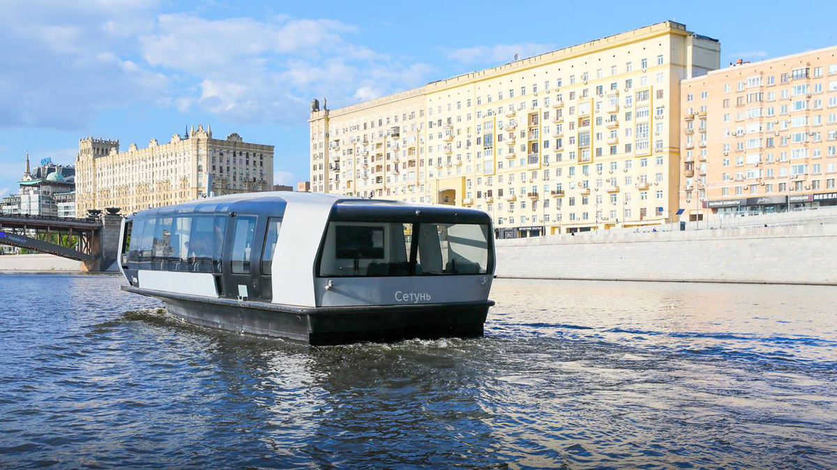 Собянин: проезд на первом регулярном маршруте по Москве-реке будет  бесплатным по 23 июня включительно