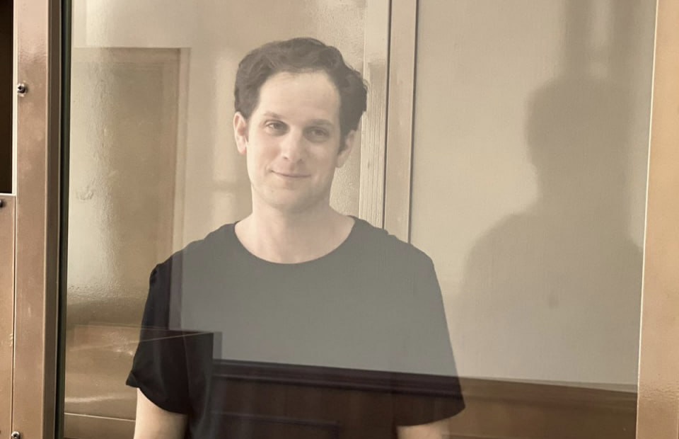 Суд оставил под стражей журналиста WSJ Эвана Гершковича