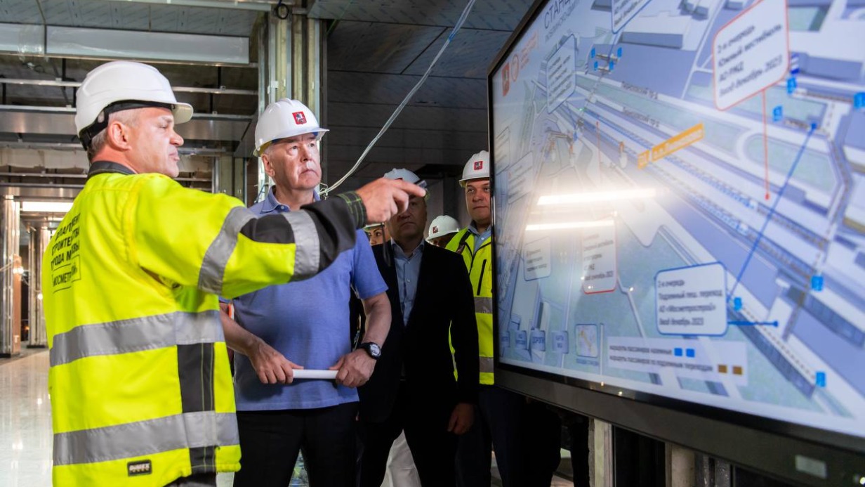 Собянин: Запуск участка «Селигерская» — «Физтех» салатовой ветки метро планируется в 2023 году