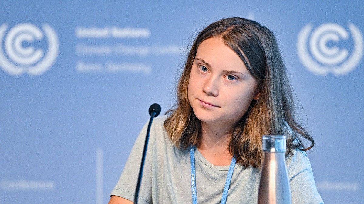 Грета Тунберг встретилась с Владимиром Зеленским и обсудила с ним Каховскую ГЭС